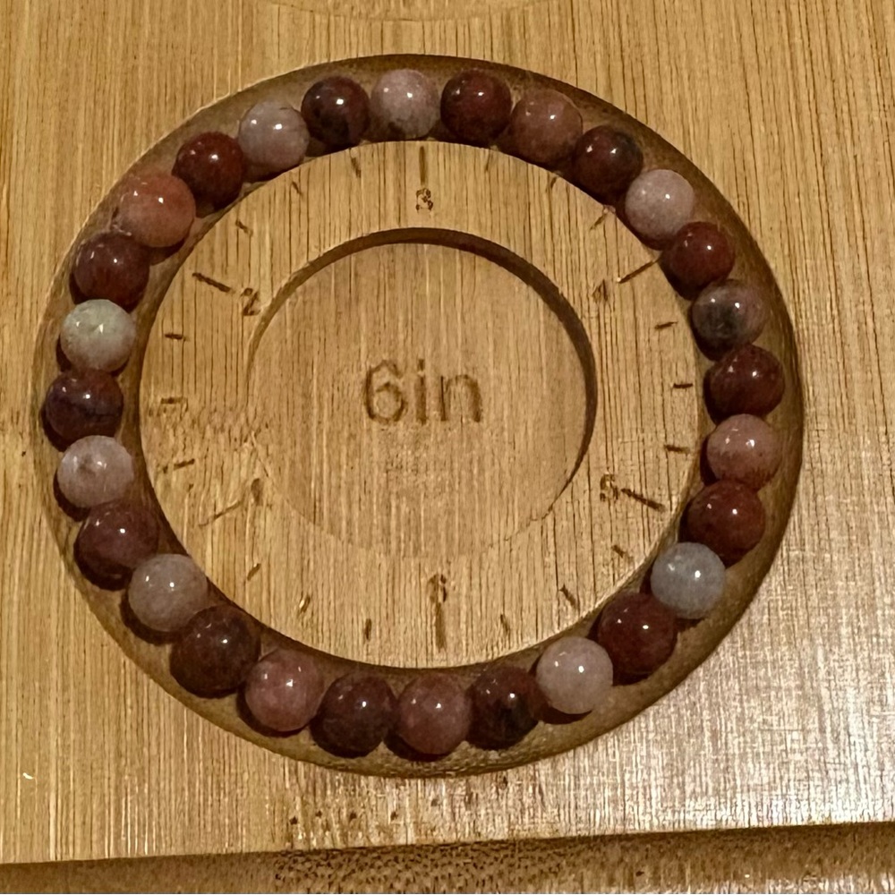 Handmade Multicolor Beaded Stretch Bracelet